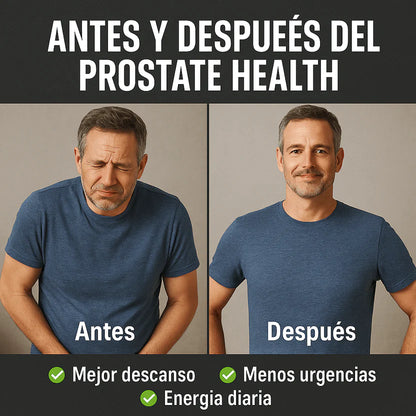 🔥🌟 Siéntete Activo, Seguro y Lleno de Energía con el combo PROSTATE HEALTH + NITRIC OXIDE