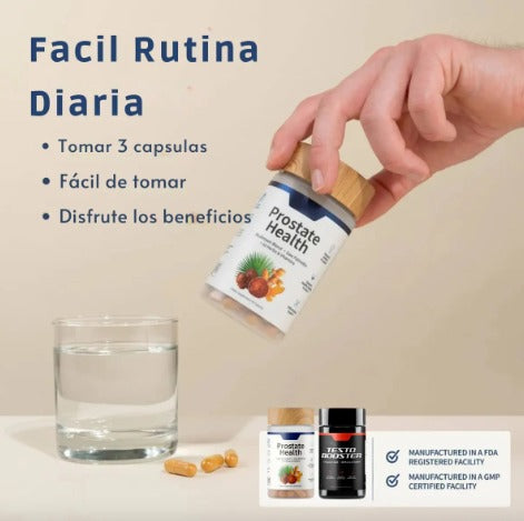 🔥🌟 Siéntete Activo, Seguro y Lleno de Energía con el combo PROSTATE HEALTH + NITRIC OXIDE